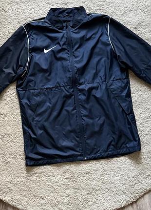 Ветровка мужская весенняя nike m/l синяя (чоловіча вітровка) 5