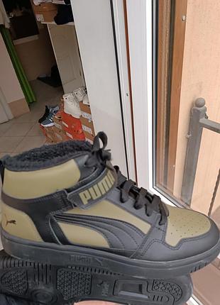 Шкіряні черевики puma 4
