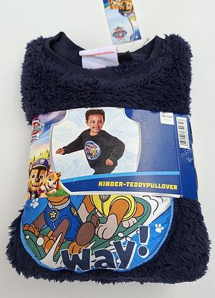 Тедди кофта для мальчиков paw patrol