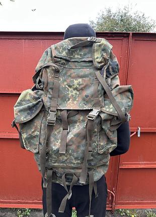 Штурмовий рюкзак бундесверу, bw-65l flecktarn. оригінал (німеччина)