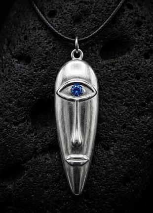 Оригинальный кулон на шею маска с одним глазом циклоп третий глаз 👁️