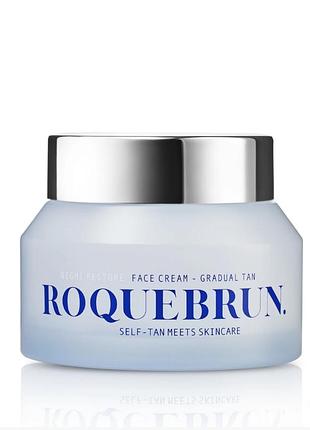 Roquebrun night restore face cream gradual tan крем з ефектом автозасмаги