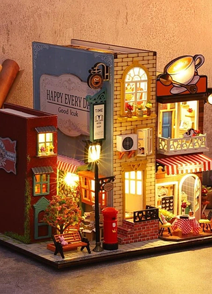 Бук нук кофейня book nook coffee slow time diy house интерьерный конструктор