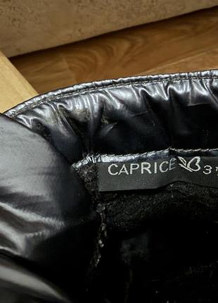Черевики жіночі caprice чорні 7