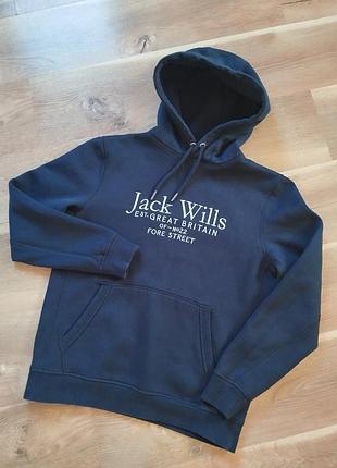 Чоловіче худі jack wills синє з начосом