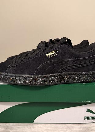 Кросівки жіночі puma suede чорні, eur 37