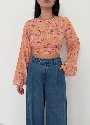 Прикольна блуза zara
