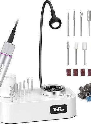 Фрезер для маникюра 35000 об/мин professional electric nail drill kit m303 маникюрный фрезер с led-фонариком