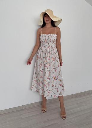 Бавовняний сарафан h&m