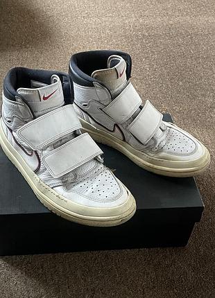 Кросівки чоловічі nike air високі білі