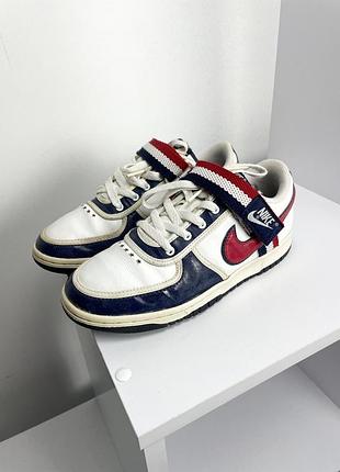 Nike vandal розмір 37 вінтажні білі кросівки сині червоні air force dunk jordan blazer cortez max retro 1 90 y2k 97 95 спортивні шкіряні низькі court