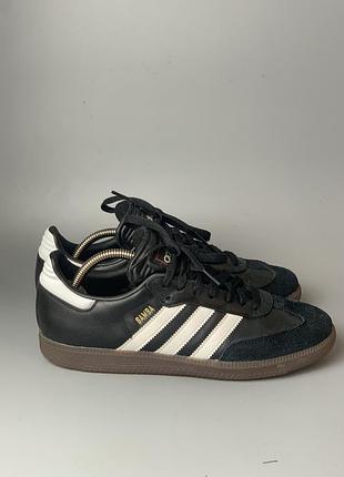 Кросівки чоловічі adidas samba чорні