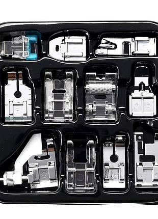 11 шт. набор прижимных лапок для швейных машин multifunctional kit 11 сменные лапки для швейной машины brother/singer/janome