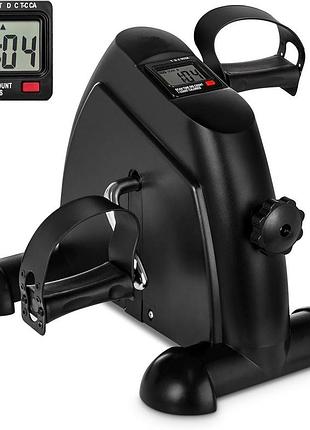 Мини-велотренажер mini trainer компактный мини-велотренажер с жк-дисплеем и регулировкой нагрузки