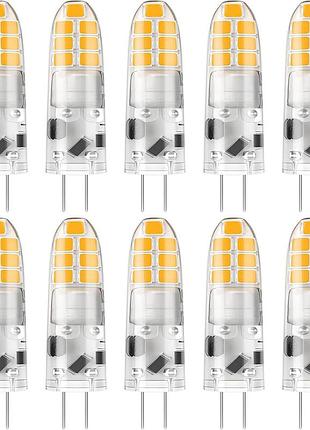 10 шт. світлодіодні лампочки g4 i-shunfa 3000 k led light bulb змінні led-лампочки