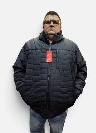 Мужская куртка супер больших размеров весна осень демисезон от производителя 74