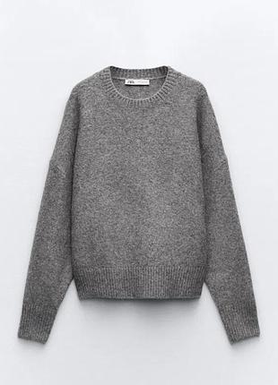 Джемпер оверсайз zara 4