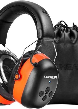 Противошумные наушники prohear em037 bluetooth 5.3 snr 30 дб беспроводные защитные наушники