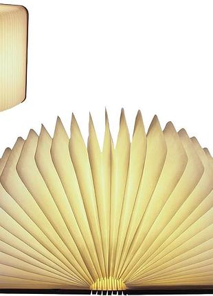 Світильник-книга 17x21.5 см gadgy book lamp gg0834 книжний світильник із магнітною застібкою, 3 кольори світіння