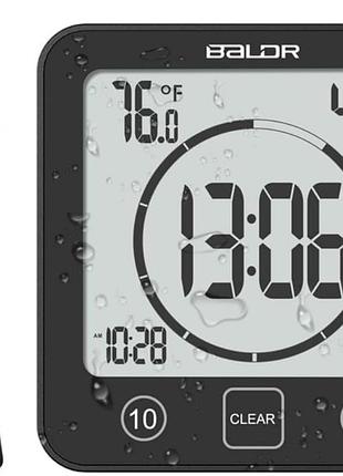 Цифровые часы для душа с таймером baldr timer shower clock b0007sth-v1 цифровые часы с lcd дисплеем