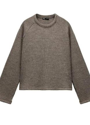 Джемпер оверсайз zara