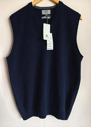 Вовняний жилет marks &amp; spencer 2