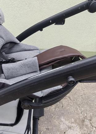 Коляска junama space eco new 01 light grey 2в1 4
