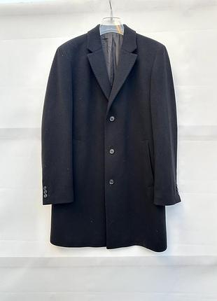 Класичне вовняне чоловіче пальто hugo boss, модель stratus