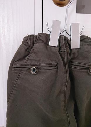 Брюки для дівчинки zara хакі 2