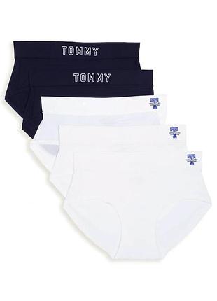 Женские трусики хипстеры tommy hilfiger набор 5 шт