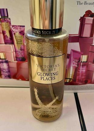Спрей для тіла victoria's secret glowing places оригінал