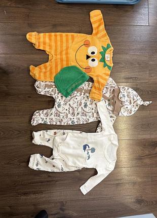 Костюми та комплекти для хлопчиків, 3-6 місяців, бавовна