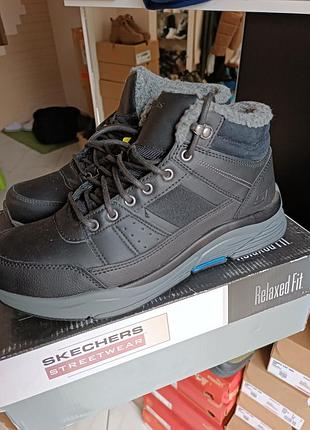 Черевики/хайтопи skechers relaxed fit