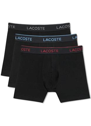 Набор мужских трусов lacoste боксеры 3 шт