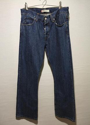 Levis  512 bootcut  сині широкі  джинси  34/32