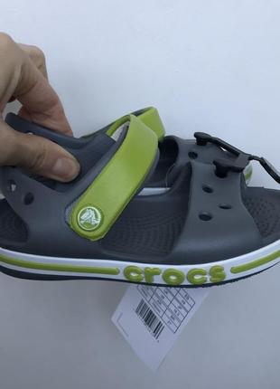 Crocs c9 c10 c11 детские сандали босоножки для мальчика10 фото