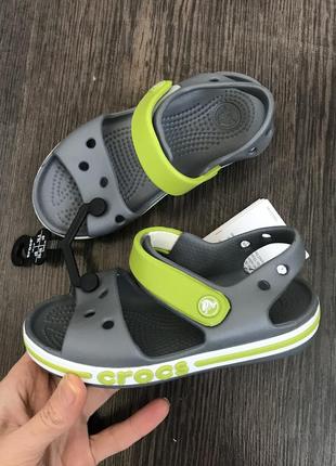 Crocs c9 c10 c11 детские сандали босоножки для мальчика5 фото