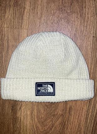 Шапка the north face біла one size