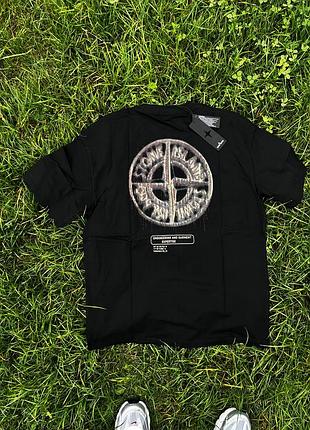 Футболка stone island чорна