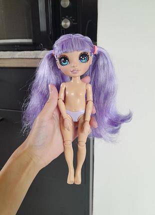 Лялька для дівчинки rainbow high junior violet willow фіолетова 2