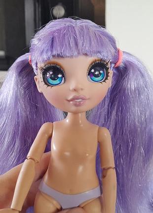 Лялька для дівчинки rainbow high junior violet willow фіолетова 4