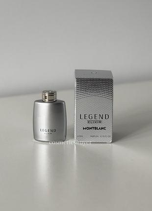 Montblanc legend elixir parfum 4.5 ml мініатюра еліксир парфум парфуми чоловічі духи