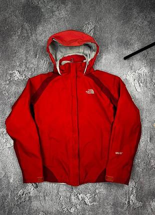 Жіноча мембранна куртка the north face gore-tex m червона