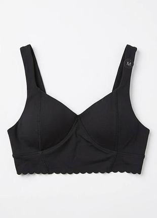 Топ спортивный женский tchibo body 129164 m черный