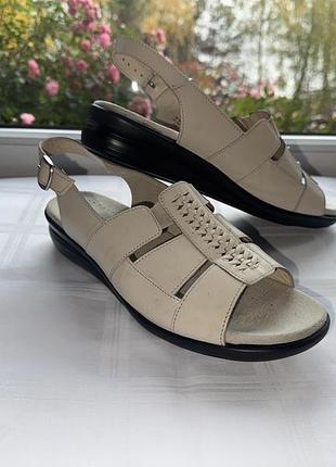 Шкіряні босоніжки hotter comfort concept р.40.5 (26.50см)