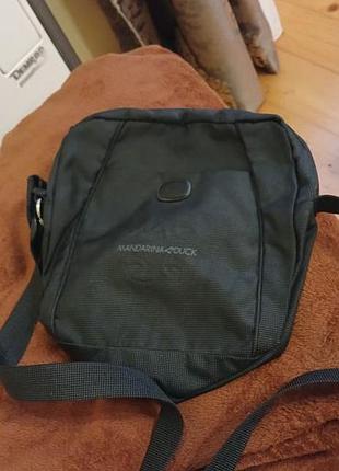 Барсетка чоловіча mandarina duck чорна