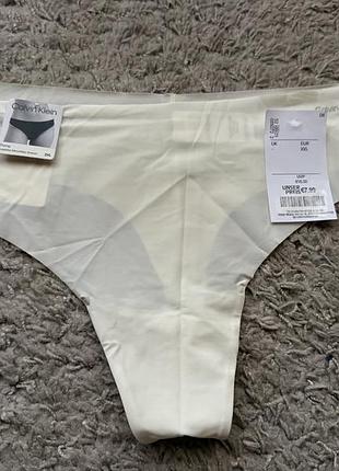 Бесшовные брендовые трусики calvin klein