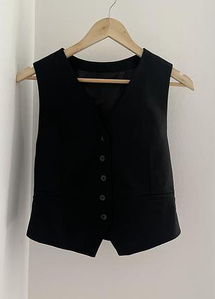 Жилет жіночий zara чорний