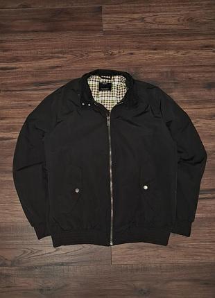 Куртка чоловіча bershka harrington чорна, розмір m