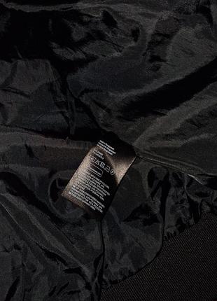 Куртка чоловіча h&m бомбер чорна 5